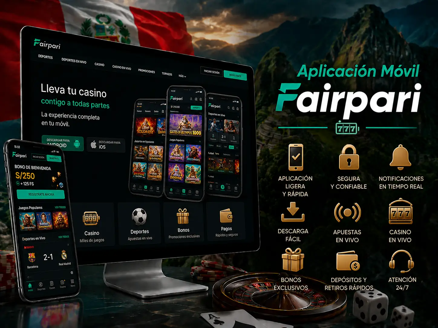 Aplicación Móvil Fairpari Peru