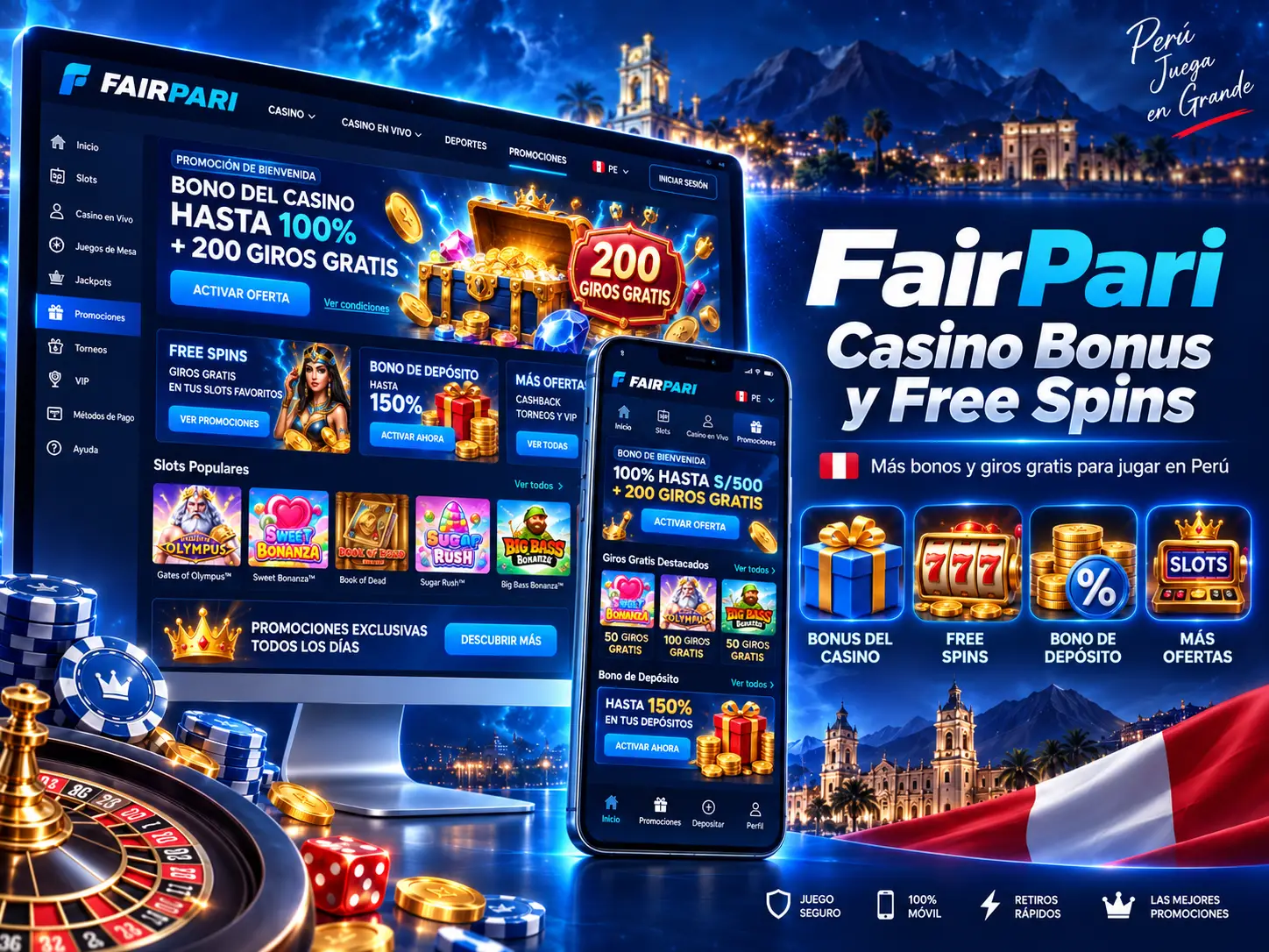 FairPari Casino Bonus y Free Spins