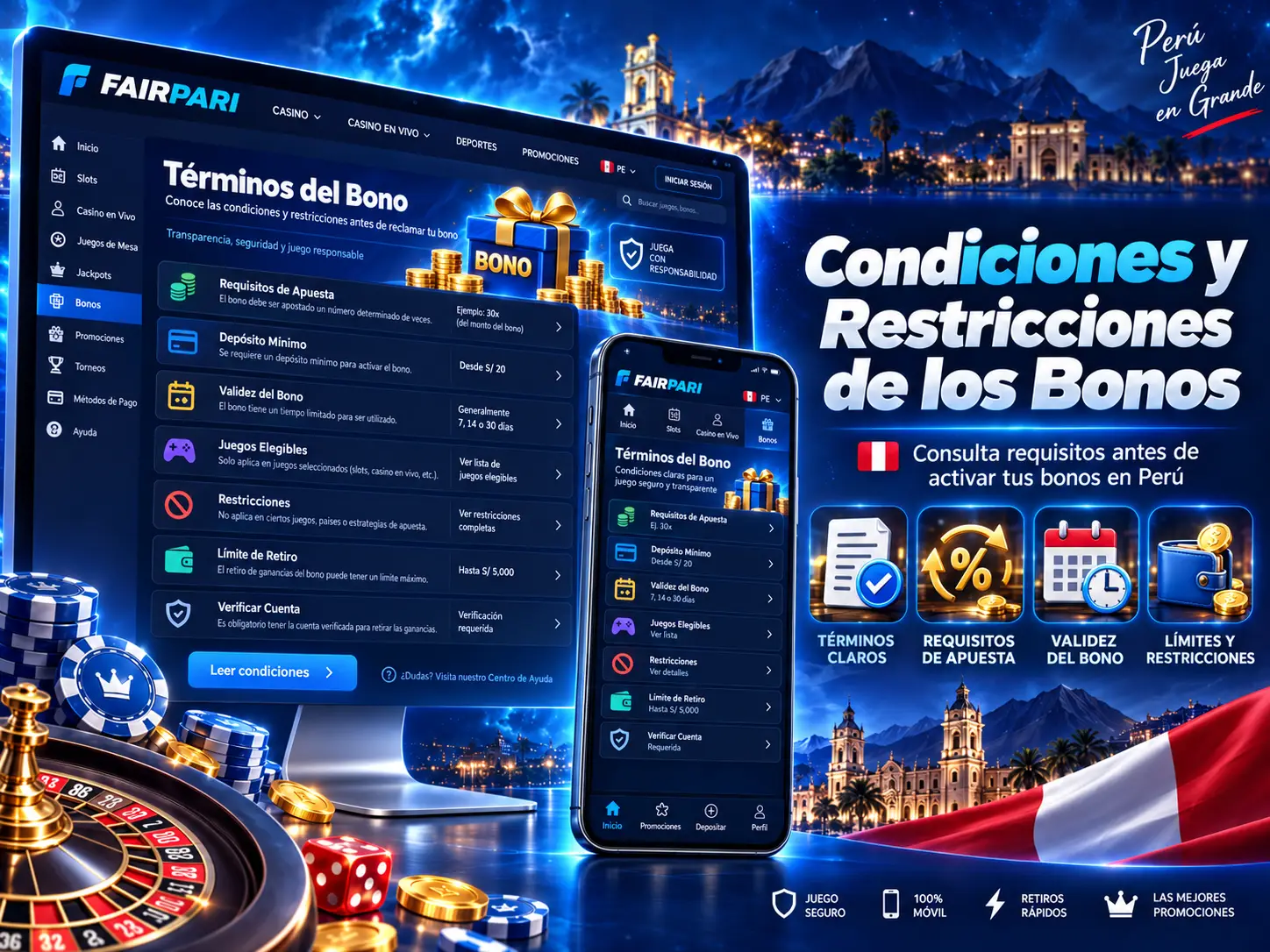 Condiciones y Restricciones de los Bonos