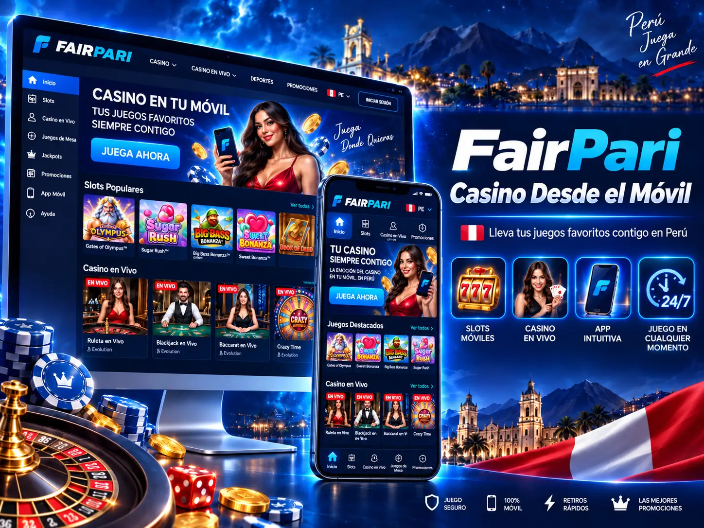 FairPari Casino Desde el Móvil