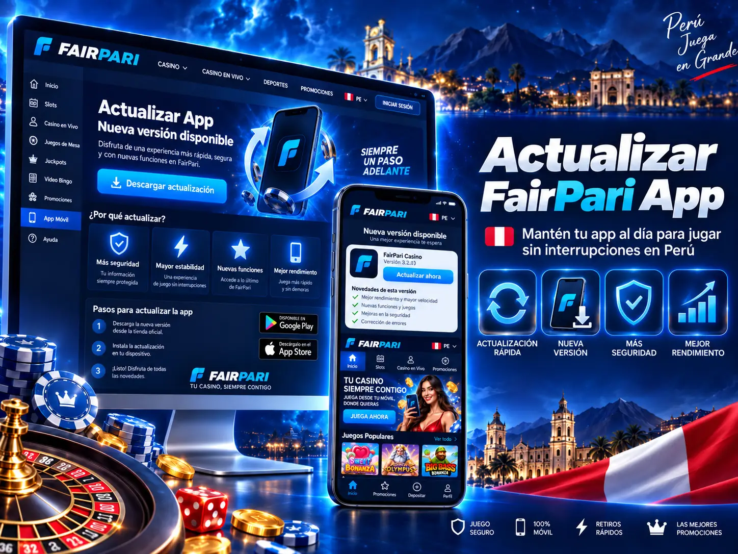 Cómo Actualizar FairPari App