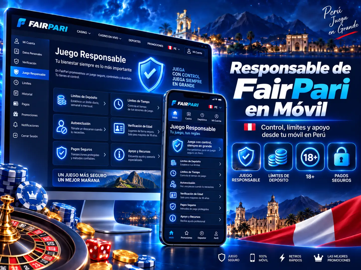 Uso Responsable de FairPari en Móvil