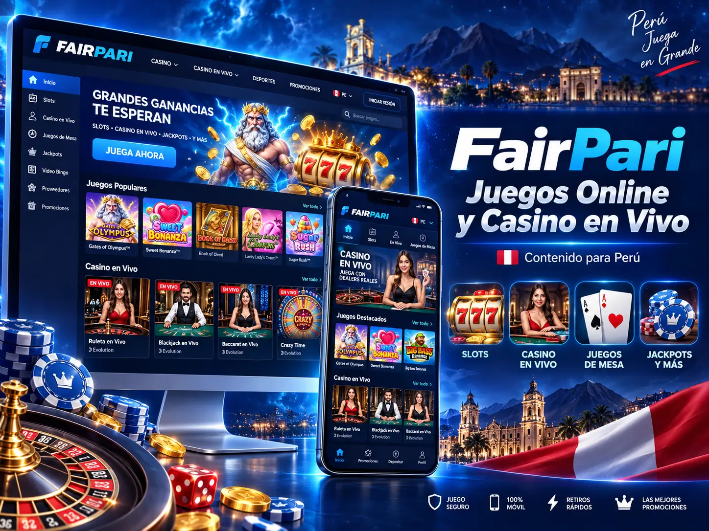 FairPari - Juegos Online y Casino en Vivo