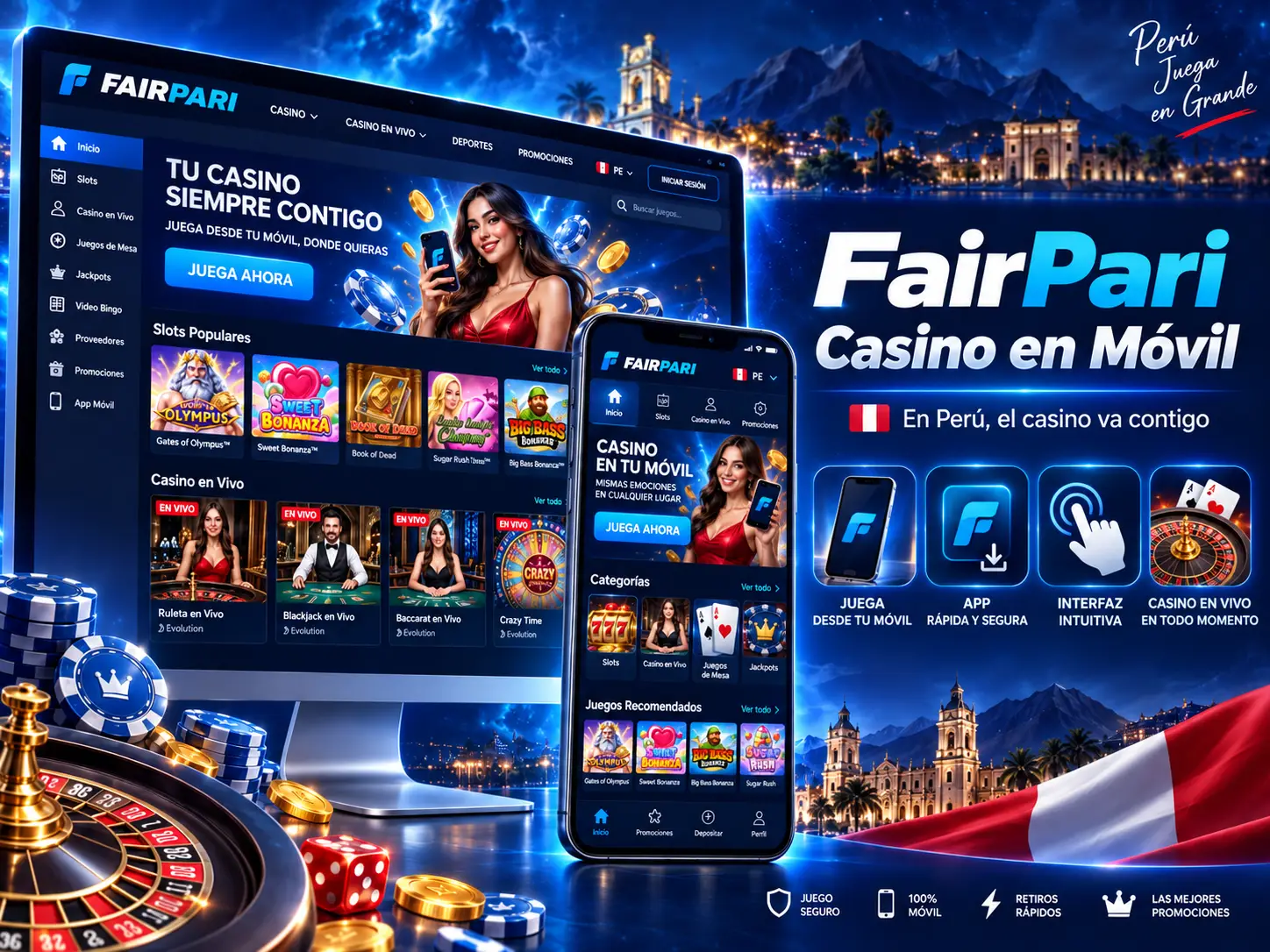 FairPari Casino en Móvil
